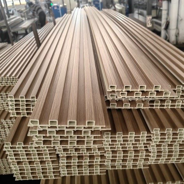 Indoor Wpc Wall Panel Ceiling Wpc Slat Panel Cover Marble Color